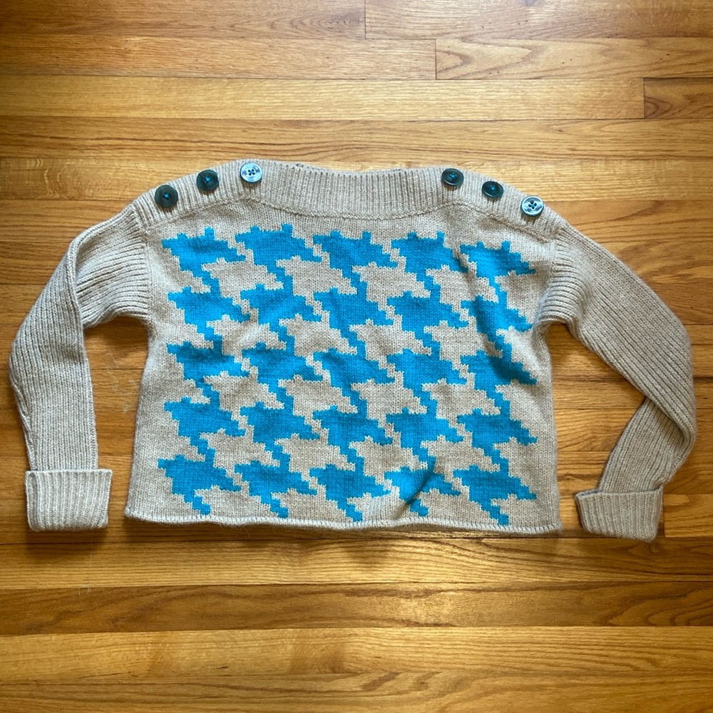 Escada Sport Cropped Sweater Size S